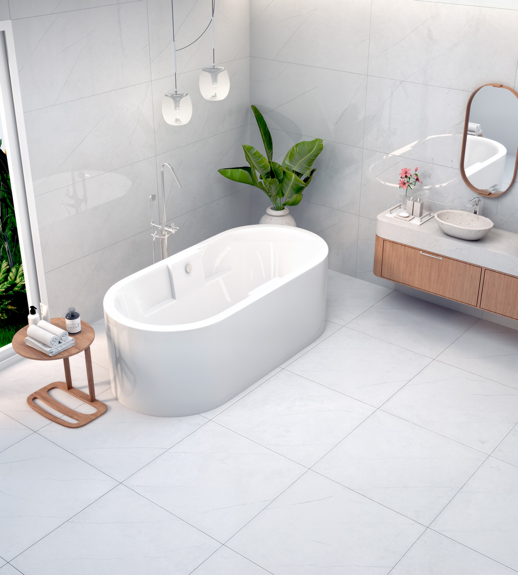 MARMO SILVER MATTE